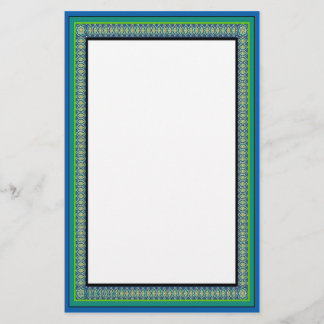 Papeterie Promenade de paon stationnaire