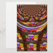 Papeterie Psychédélique Pâques Kaleidoscope Art (Devant / Derrière)