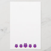 Papeterie Purple Owl Design (Devant)