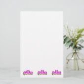 Papeterie Purple Owls Design (Debout devant)