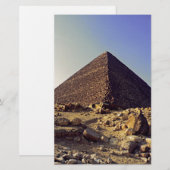 Papeterie Pyramide des pharaons (Devant / Derrière)