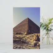 Papeterie Pyramide des pharaons (Debout devant)