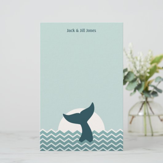 Papeterie Queue de baleine (Debout devant)