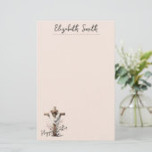 Papeterie Radiant Easter Cross with Floral Accents (Debout devant)