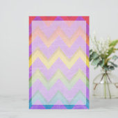 Papeterie Rainbow Chevron par Shirley Taylor (Debout devant)