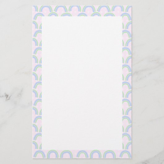 Papeterie Rainbow Pastel rose (Devant)