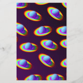 Papeterie Rainbow Planets Motif (Dos)