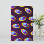 Papeterie Rainbow Planets Motif (Debout devant)