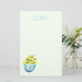 Papeterie raisin aquarelle art fruit (Debout devant)