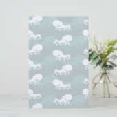 Papeterie Rangées de motif de poulpe (Debout devant)