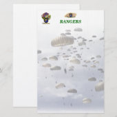 Papeterie Rangers aéroportés armée fils épouse mère papeteri (Devant / Derrière)