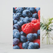 Papeterie Raspberries et Blueberries (Debout devant)