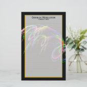 Papeterie rayée par amende des feux d'artifice I (Debout devant)