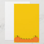 Papeterie Récolte de citrouille (Devant / Derrière)