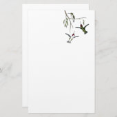 Papeterie Recyclée de colibri (Devant / Derrière)