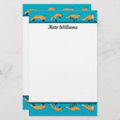 Papeterie Red Foxes Personalized (Devant / Derrière)