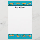 Papeterie Red Foxes Personalized (Devant)