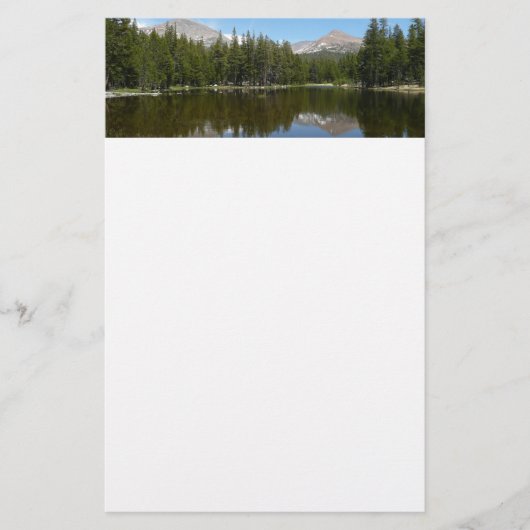 Papeterie Reflet du lac de Yosemite (Devant)