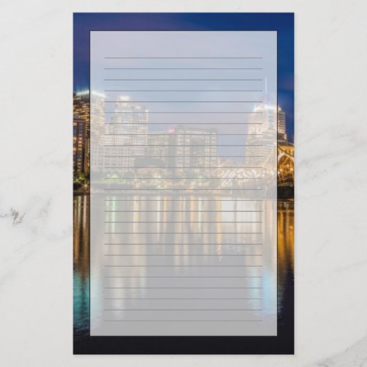 Papeterie Réflexions de Pittsburgh (Devant)
