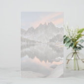 Papeterie Réflexions de sommets de Kearsarge de soirée (Debout devant)