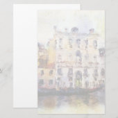 Papeterie Regarde OD Venise faite dans l'aquarelle (Devant / Derrière)
