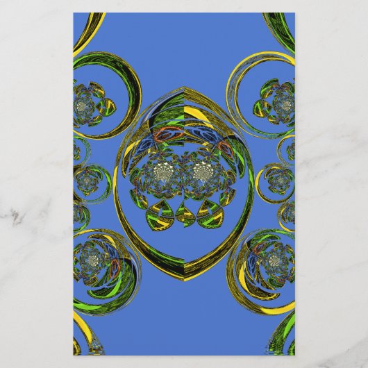 Papeterie Regardez mes courbes bleues (Devant)