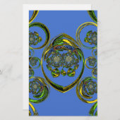 Papeterie Regardez mes courbes bleues (Devant / Derrière)