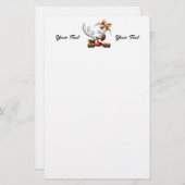 Papeterie Reindeer Puzzled drôle Caractère de Noël (Devant / Derrière)