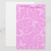 Papeterie - remous Girly (Devant / Derrière)