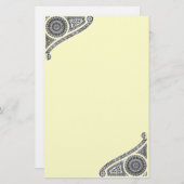 Papeterie RENAISSANCE, crème (Devant / Derrière)