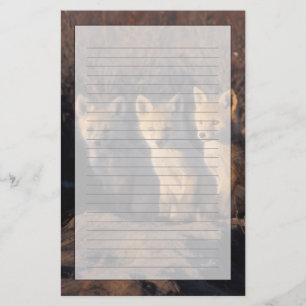 Papeterie renard roux, Vulpes vulpes, kits