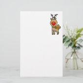 Papeterie Renne à nez rouge (Debout devant)