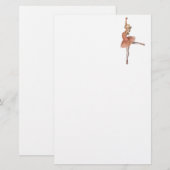 Papeterie Représentation de ballet - pose d'attitude (Devant / Derrière)