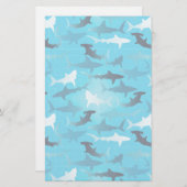 Papeterie requins ! (Devant / Derrière)