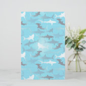 Papeterie requins ! (Debout devant)