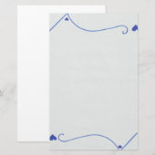 Papeterie Résultat de dessus de coeur et alternatif (Devant / Derrière)