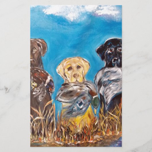 PAPETERIE RETRIEVERS LABRADOR (Devant)