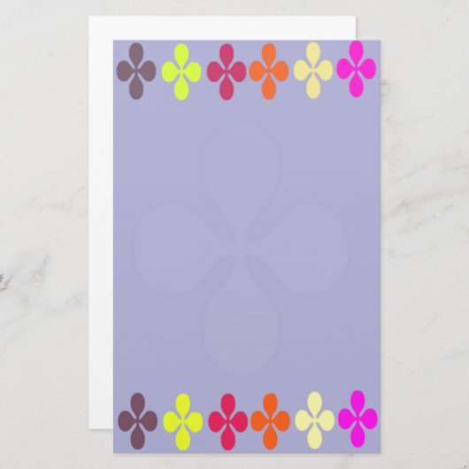 Papeterie rétro (Devant / Derrière)