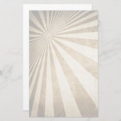 Papeterie Rétro arrière - plan de motif de rayure (Devant / Derrière)