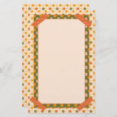 Papeterie Retro Spring Hand Drawn Faux Washi Floral Mix (Devant / Derrière)