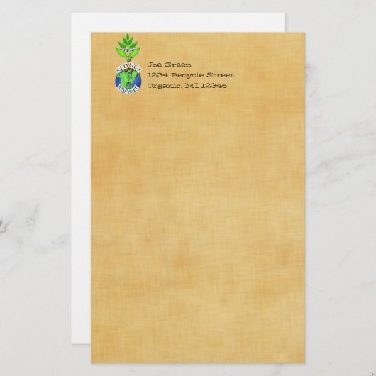 Papeterie Réutiliser le cycle ReDuce (Devant / Derrière)