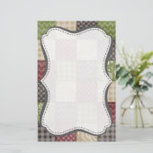 Papeterie Revêtement de sol marron, Brown, bronzé et vert (Debout devant)