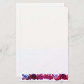 Papeterie Rhinestones roses - Bijoux vintages (Devant / Derrière)