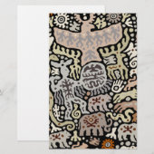 Papeterie Rituel chamanique du peyote (Devant / Derrière)