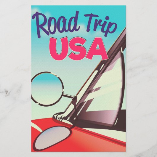Papeterie Road Trip USA (Devant)