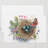 Papeterie Robin Nest (Devant / Derrière)