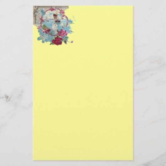 Papeterie ROMANTİCA, rouge rose jaune (Devant)