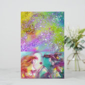 PAPETERIE ROMEO ET JULIET, PARKLES D'OR VERT PURPLE (Debout devant)