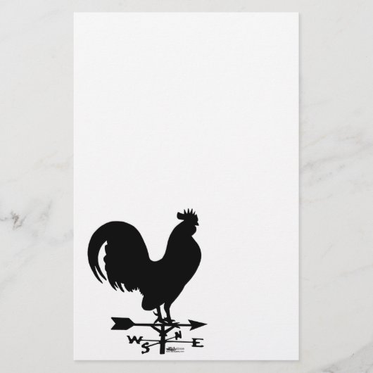 Papeterie Rooster de Weathervane (Devant)