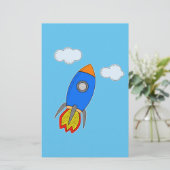 Papeterie Roquette D'Espace De Cartographie Dans Le Ciel Ble (Debout devant)